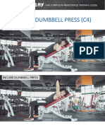 Incline Dumbbell Press Workout Targets Upper Chest