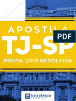 Prova Comentada TJSP 2015-Estratégia