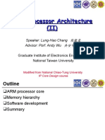 ARM Processor Architecture (II)