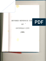 Revised Revenue Code of Antipolo City, 2000