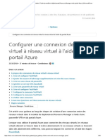 Connecter Des Réseaux Virtuels à l’Aide Du Modèle de Déploiement Resource Manager Et Du Portail Azure _ Microsoft Docs