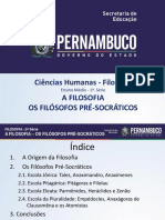 A Filosofia - Os Filósofos Pré-Socráticos