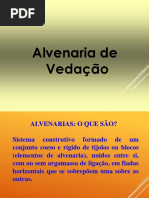 Alvenaria de Vedação