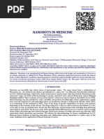 NANOBOTS IN MEDICINE