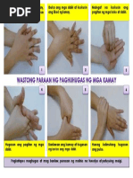 Wastong Paghuhugas NG Kamay | PDF