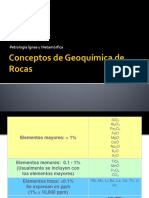 Repaso Geoquimica de Rocas