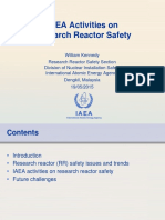 IAEA Activities On Research Reactor Safety