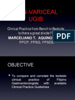 Clinical Practice From Bench To Bedside - Is There A Great Divide by DR Marceliano T Aquino JR