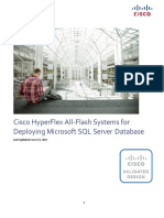 CVD - Cisco HyperFlex All-Flash Systems For Deploying Microsoft SQL Server Database