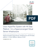 CVD - Virtual Server Infrastructure With HX Data Platform 1.8 and VMWare VSphere 6.0U2