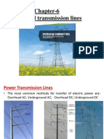 Chapter-6 Over Head Transmission Lines