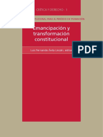 Emancipacion y Transformacion Constitucional PDF
