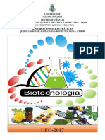Curso Biotecnologia Praticas 2017.1