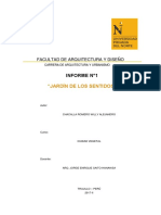 Chacalla Romero Willy - Formato de Informe No 1 - Jardin de Los Sentidos