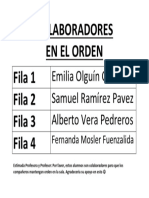 Colaboradores Orden