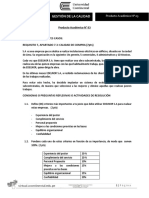 Producto Académico N°3 Gestión de Calidad