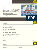 Modern Technology in Ship Building Industry