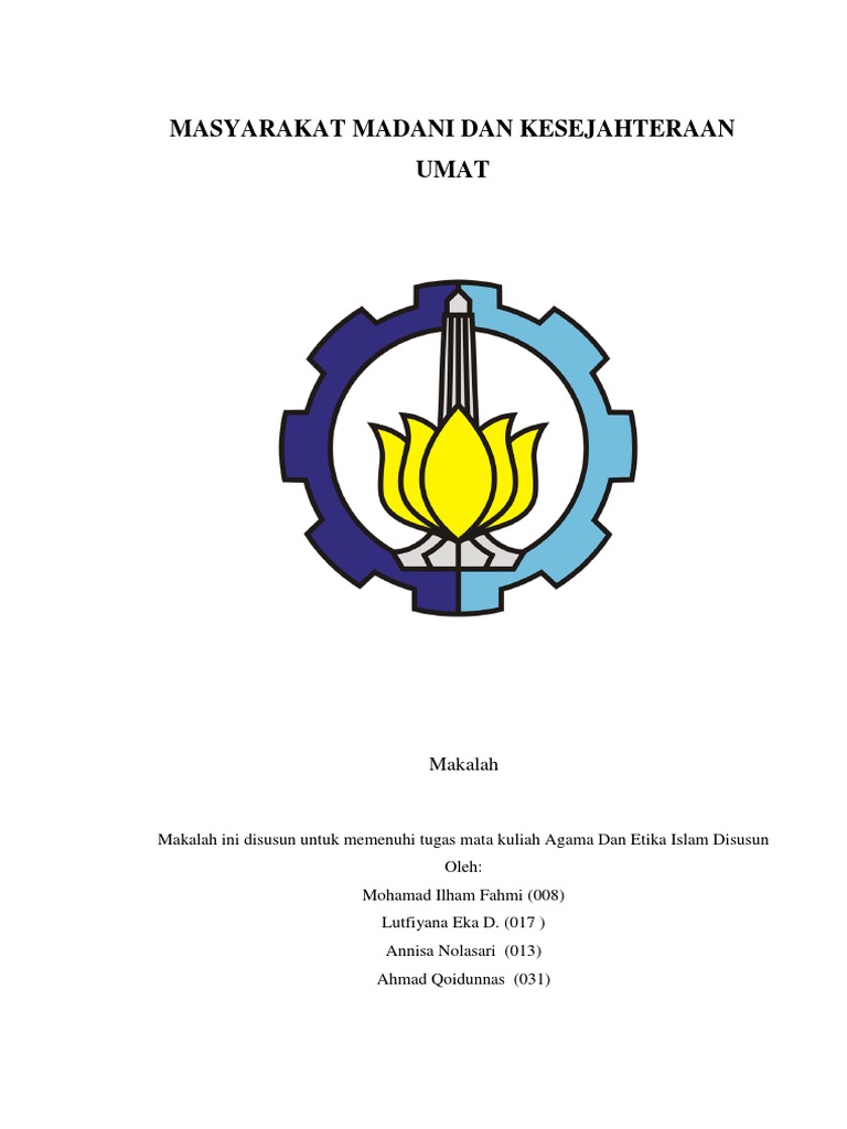 7 Masyarakat Madani Dan Kesejahteraan Umat Makalah