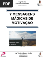 7 Mensagens Mágicas de Motivação