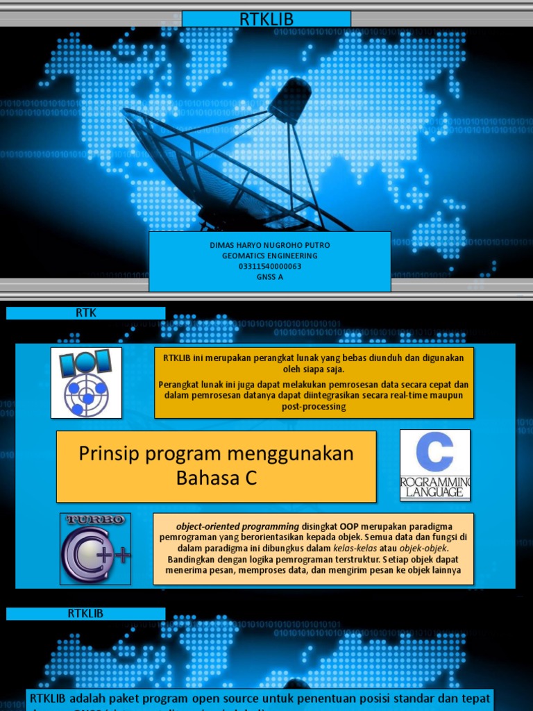 RTKLIB: Pemrosesan Data GNSS | PDF
