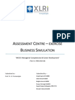 Business Simulation Group 2 Section B (3rd Nov)