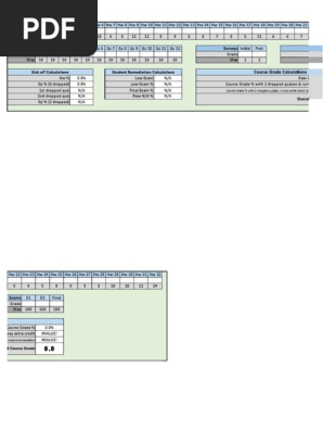 Math Gradebook