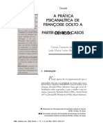 A Prática Psicanalítica Com Crianças - Françoise Dolto