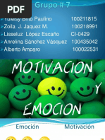 Psicologia Motivacion y Emocion
