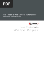 XML Threats and Web Services Vulnerabilities