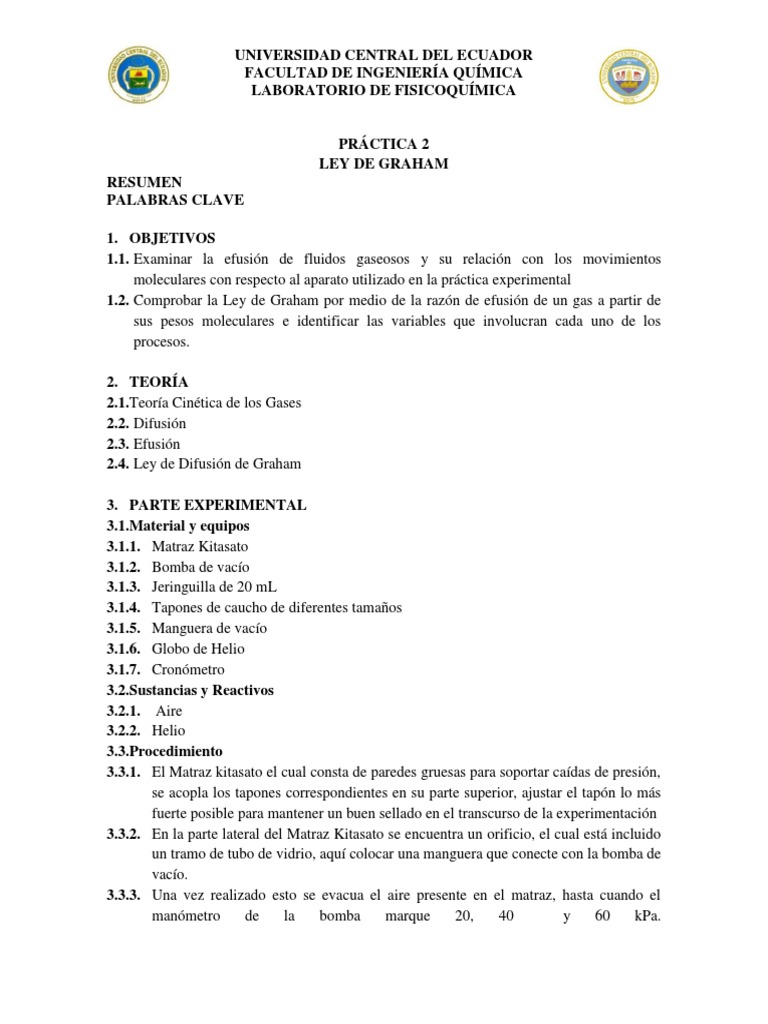 Práctica Nº2 Ley de Graham (3) Uranio Vacío
