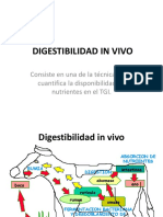 Digestibilidad in VIVO