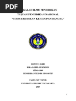 Download Makalah Ilmu Pendidikan mencerdaskan kehidupan bangsa by Dika S SN363574009 doc pdf