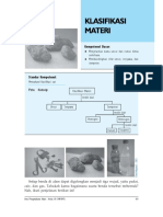 Klasifikasi Materi