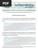 Jurisprudência em teses 34 - Aposentadoria Especial.pdf