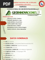 Geoinnovaciones s.a.c.