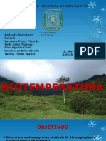 BIOTEMPERATURA 