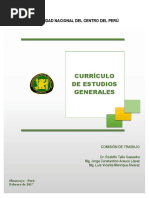 Estudios Generales Uncp 2017