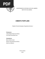 Trabalho Sobre Cimento Portland