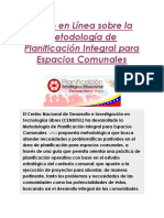 Planificación Comunal M01 L01-01