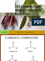 Lec 5 Aldehyde Ketone Nucleophilic Addition PDF
