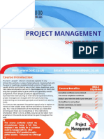 442project Management Short Course Brochure