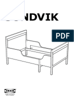 IKEA SUNDVIK Bed Frame PDF