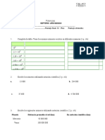 Prueba Potencias 7 Basico