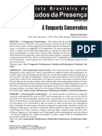 A Vanguarda Conservadora. Schechner PDF