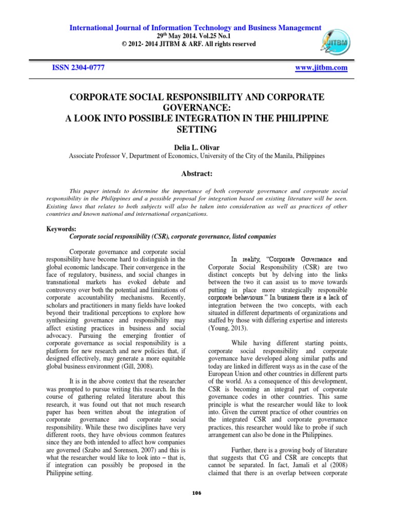 Corporate Social Responsibility PDF | PDF | Corporate Social ...