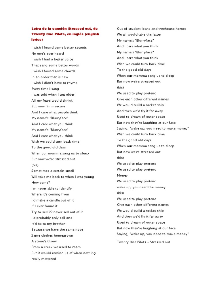 Letra de 