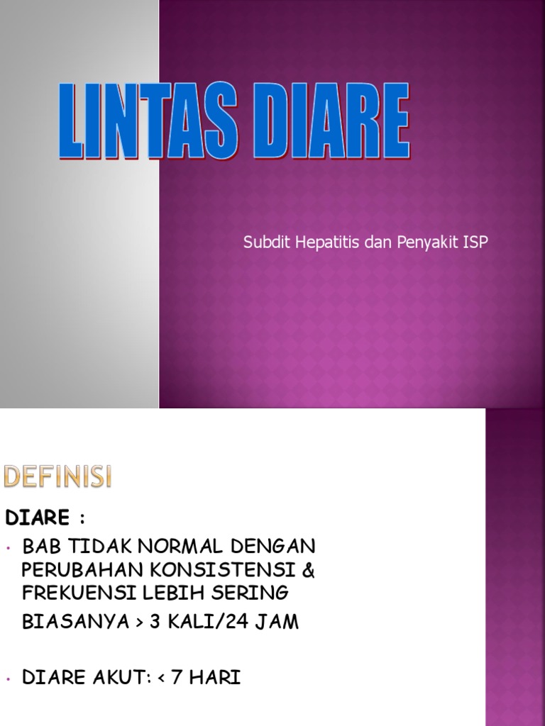 Lintas Diare Lintas Diare