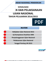 SOSIALISASI UJIAN NASIONAL TAHUN 2015 Edit PDF