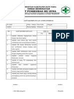 Checklist Audit TU