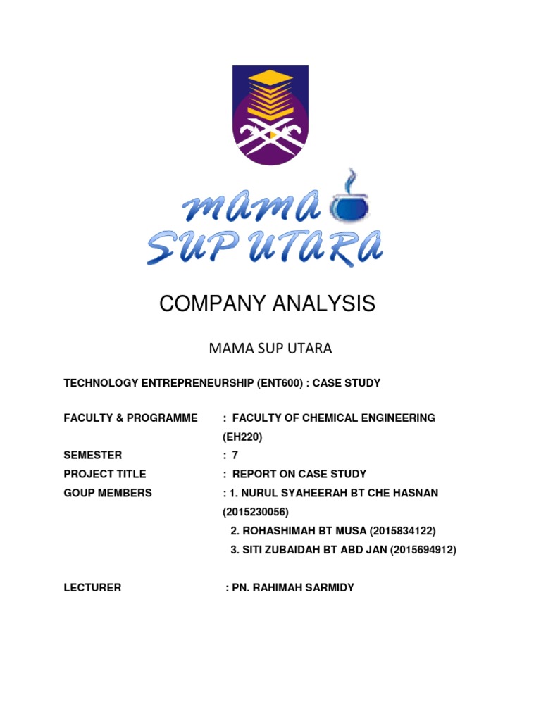 Case Study | PDF | Swot Analysis | Business